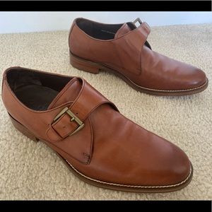 Cole Haan Nike Air Leather Monk Strap Men's 8.5M